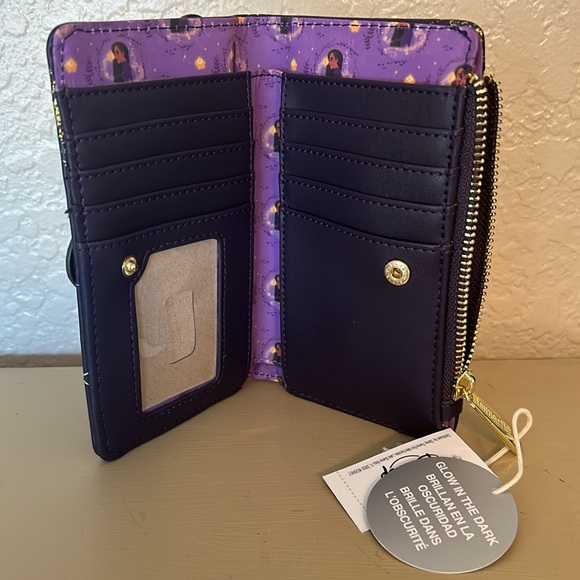 Disney Parks Loungefly WISH Star Wallet. Glow in the Dark. NWT. - Picture 3 of 6